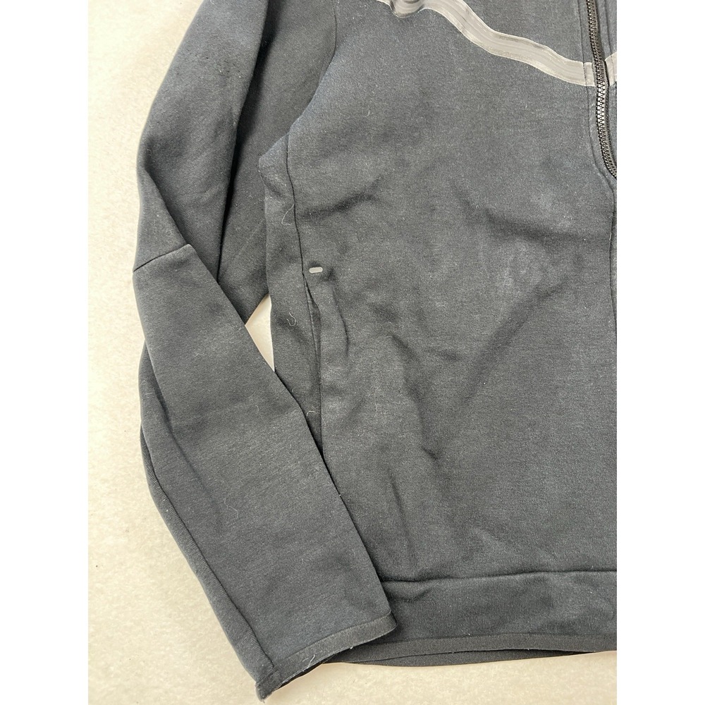 Nike Sports Tech Fleece‎ Hoodie XL Black Full Zip Long Sleeve Jacket - Picture 5 of 13